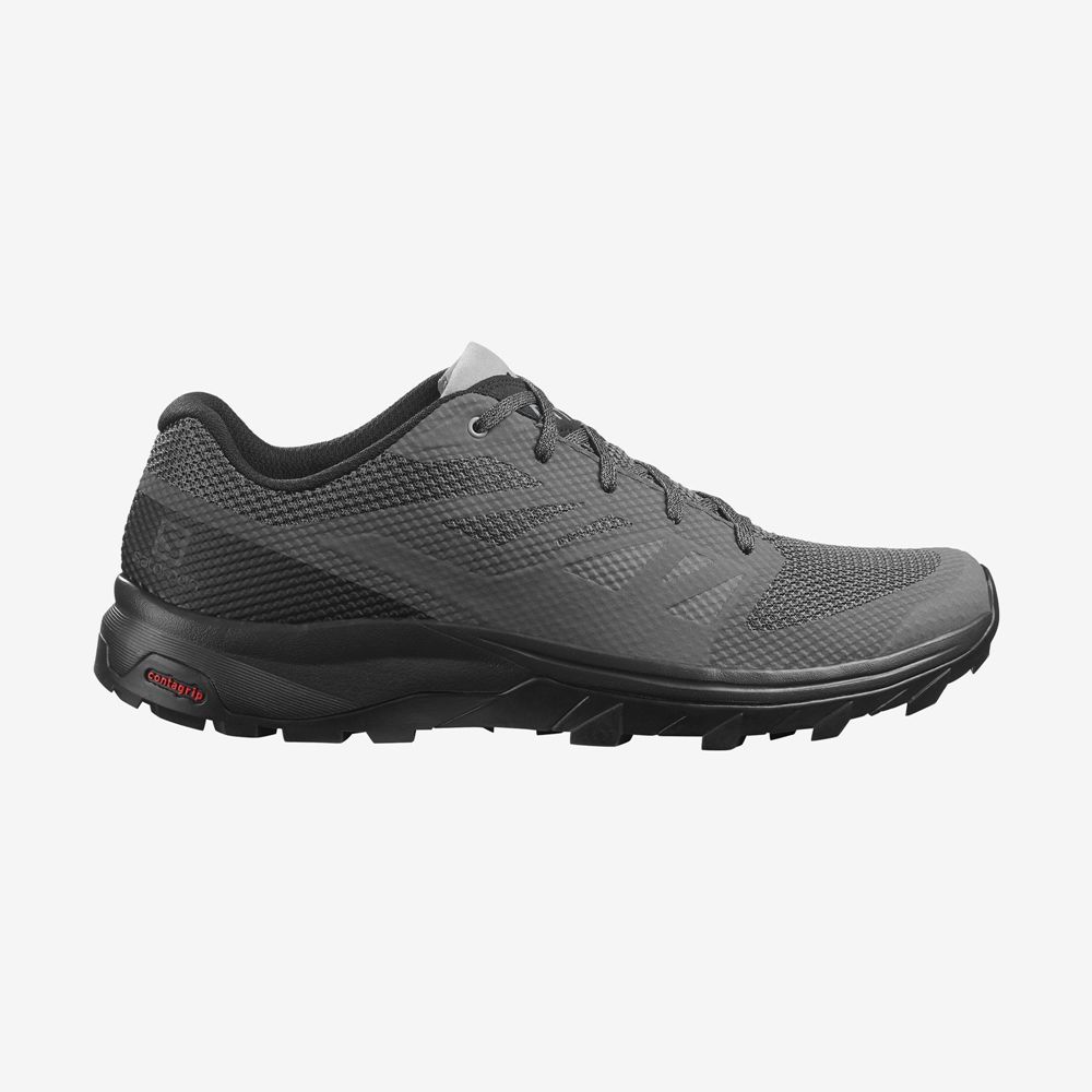 Salomon OUTLINE Zapatillas Trekking Hombre - Gris - Colombia (54027-KHVD)